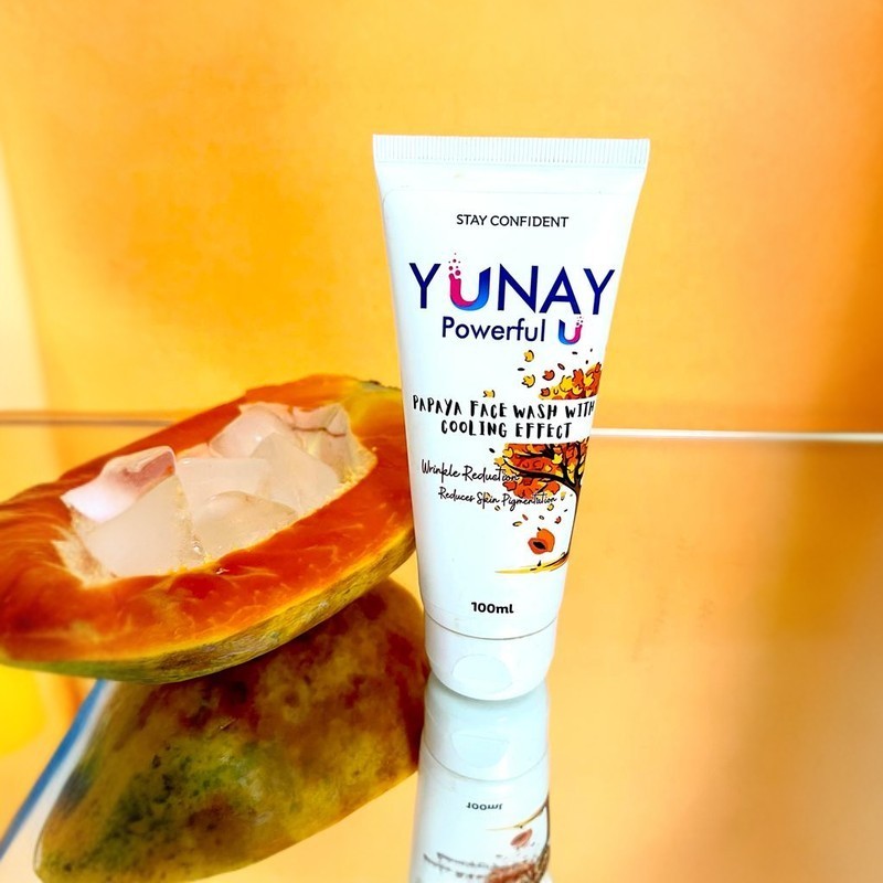 Papaya Facewash with cooling effect