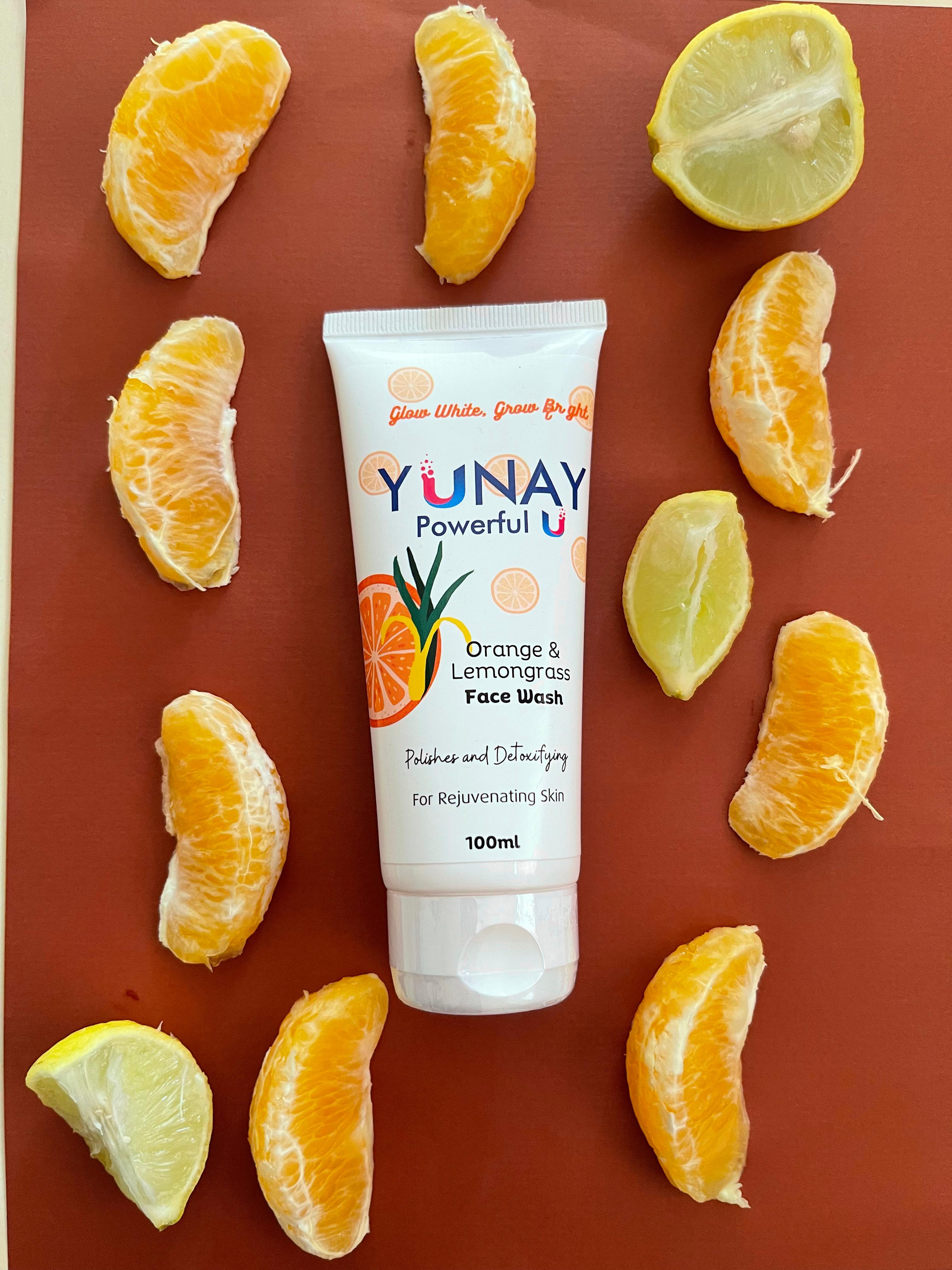 Orange Lemongrass Facewash